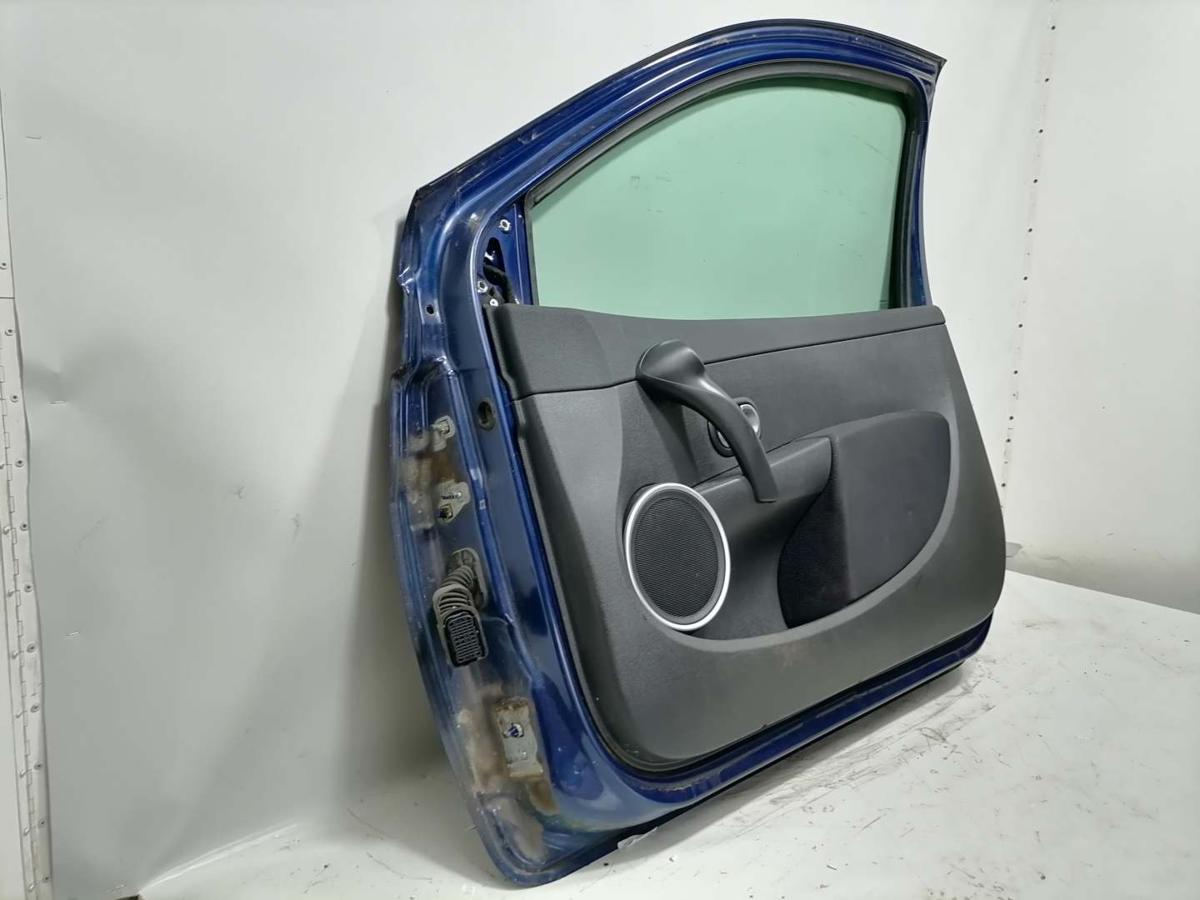 Renault Clio 3 original Tür rechts NV432 Monaco Blau 3 Türer BJ05